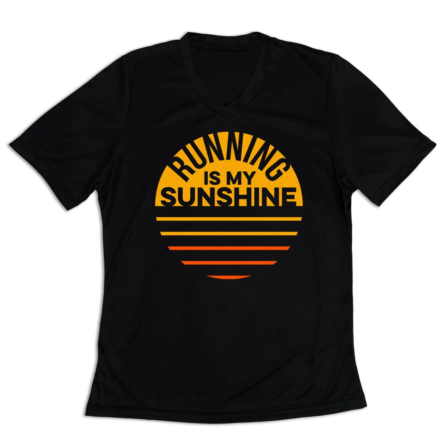 Women's Short Sleeve Tech Tee - Running is My Sunshine Low carbon footprint Lightweight Comfort Wear