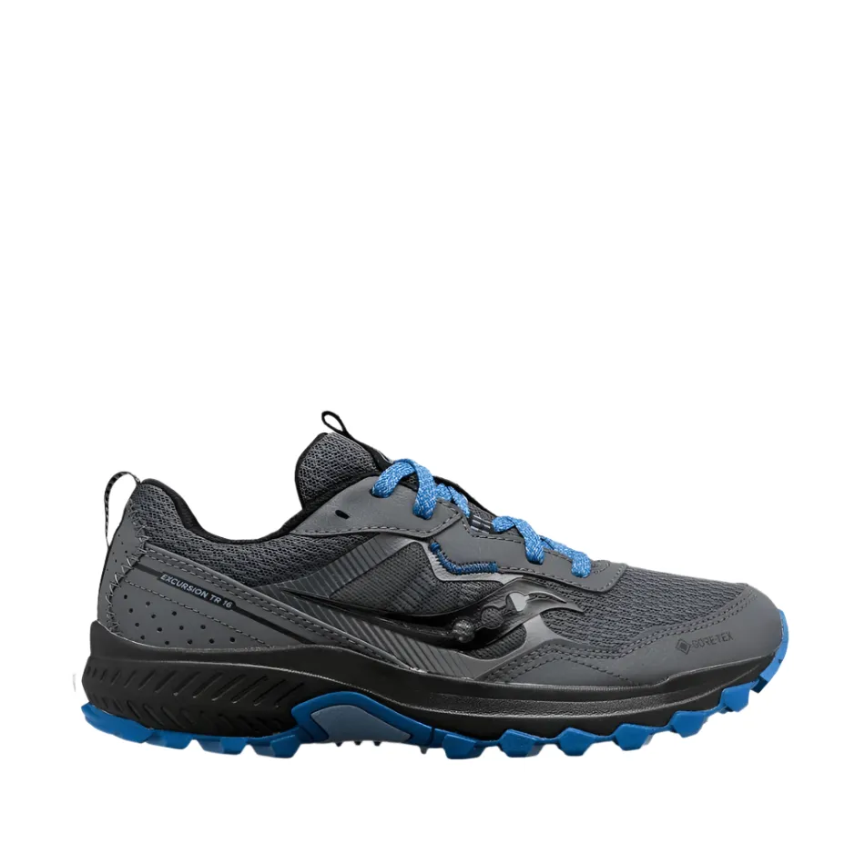 nature - themed running wear running with a zipper closure Saucony Excursion TR16 GTX Women's Shadow/Summit