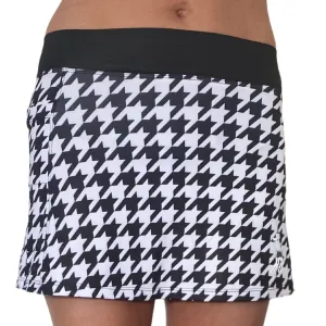Sustainable Fabric Outfit Game Houndstooth Running Skirt
