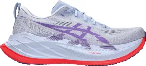 high - arched shoes Mid Cut Asics SuperBlast 2 Mens Running Shoes - Blue