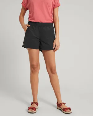 Women's EVRY-Day 4 inch Shorts - Black Loose Fit Cozy Style