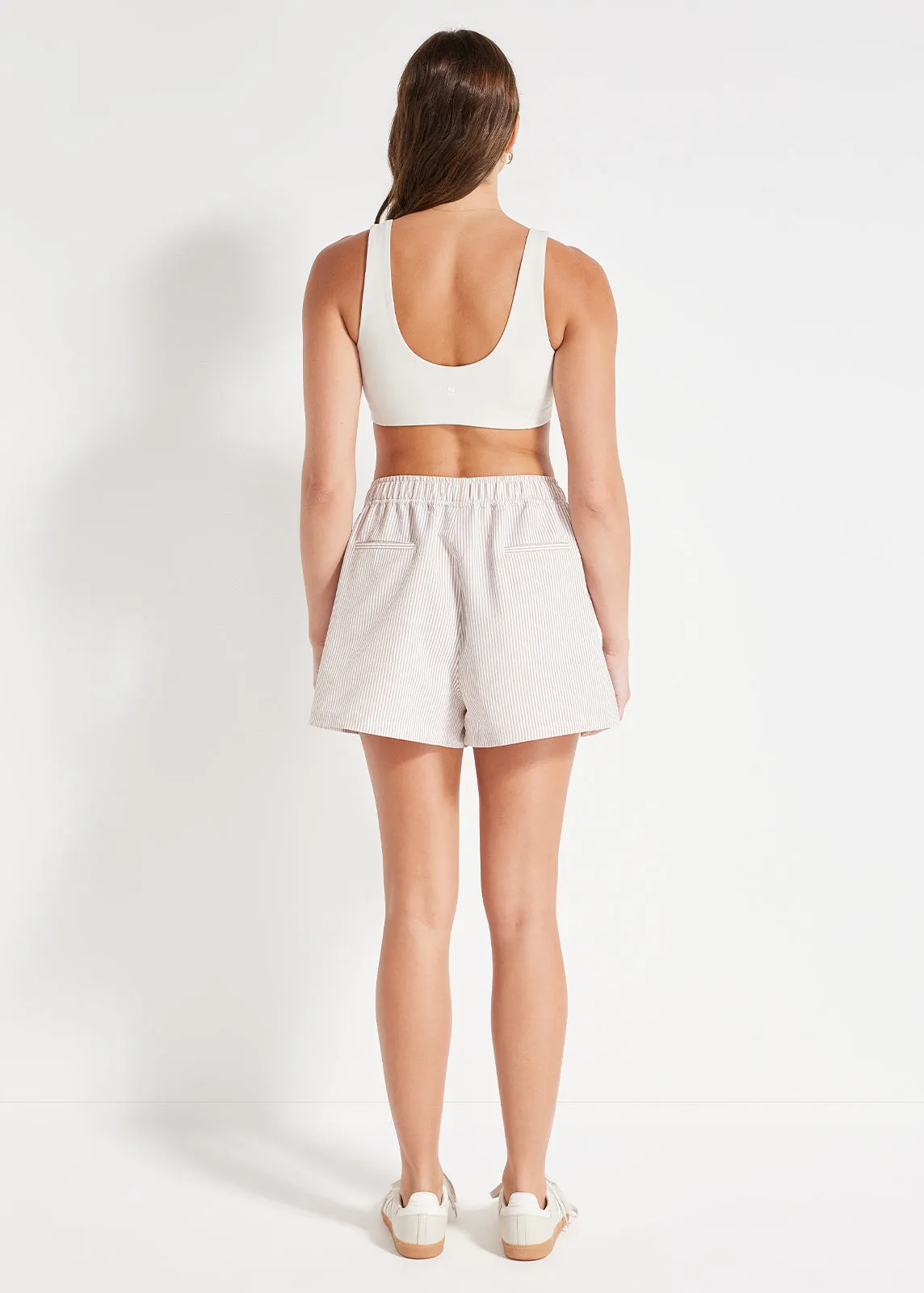 On The Move Short Sport Friendly Printed Pattern