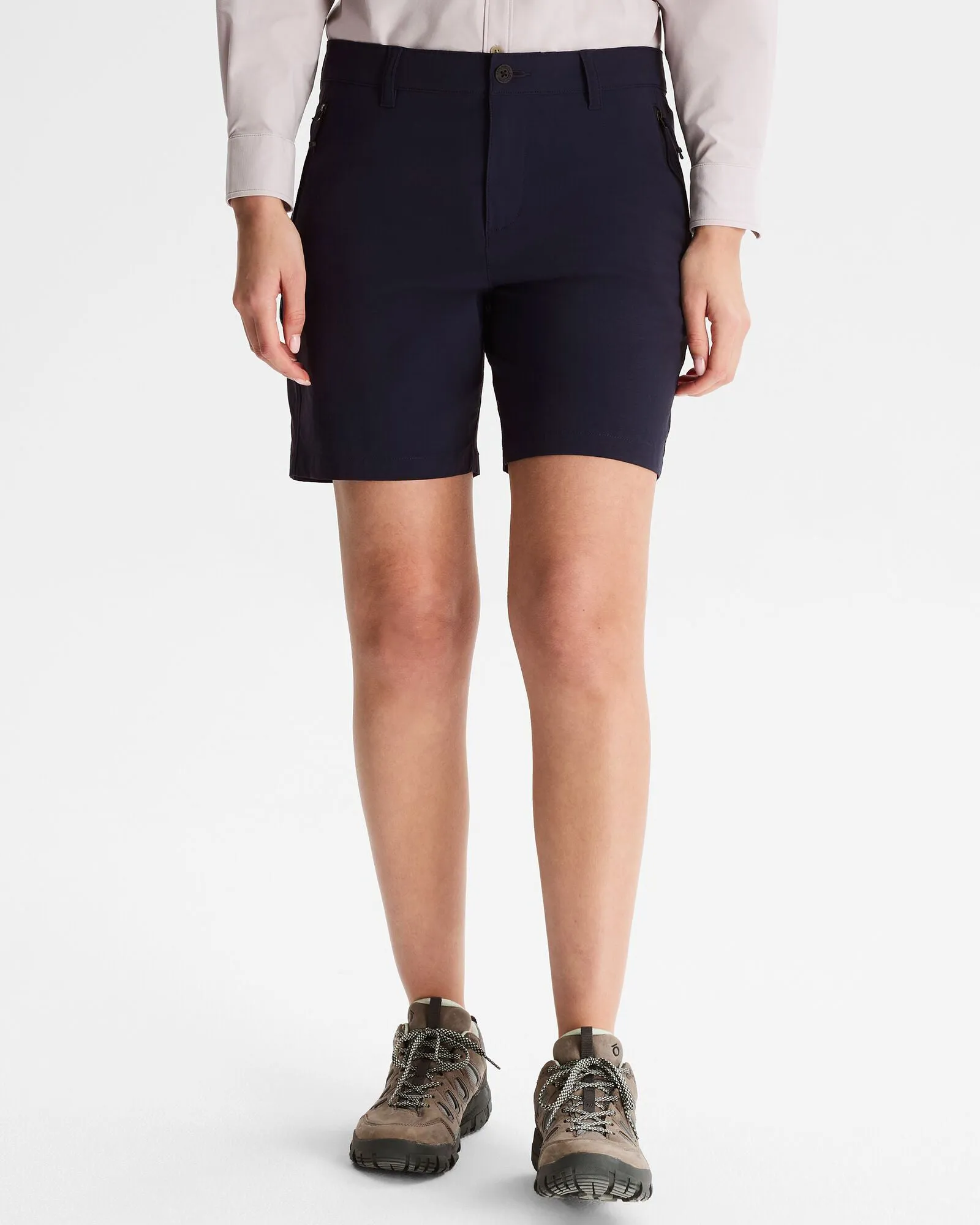 OrganicCotton Weather Guard Flinders Women's 7" Shorts - Pure Navy