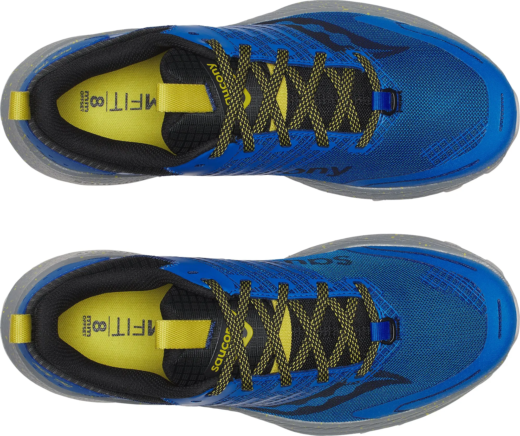 Supportive Base Odor Resistance Saucony Ride TR2 Mens Trail Running Shoes - Blue