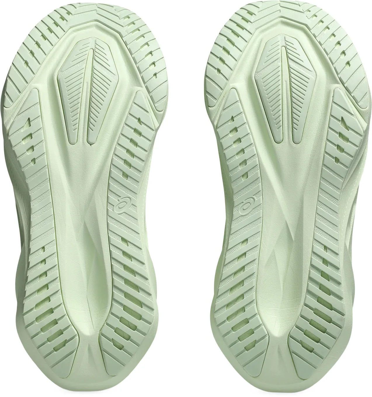 Asics NovaBlast 5 Womens Running Shoes - Green Stability frame printed - finish - design shoes