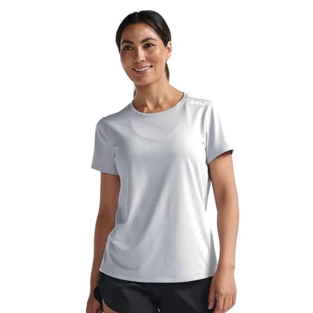 2XU Womens Aero Tee SS24 Soft Cotton Feel