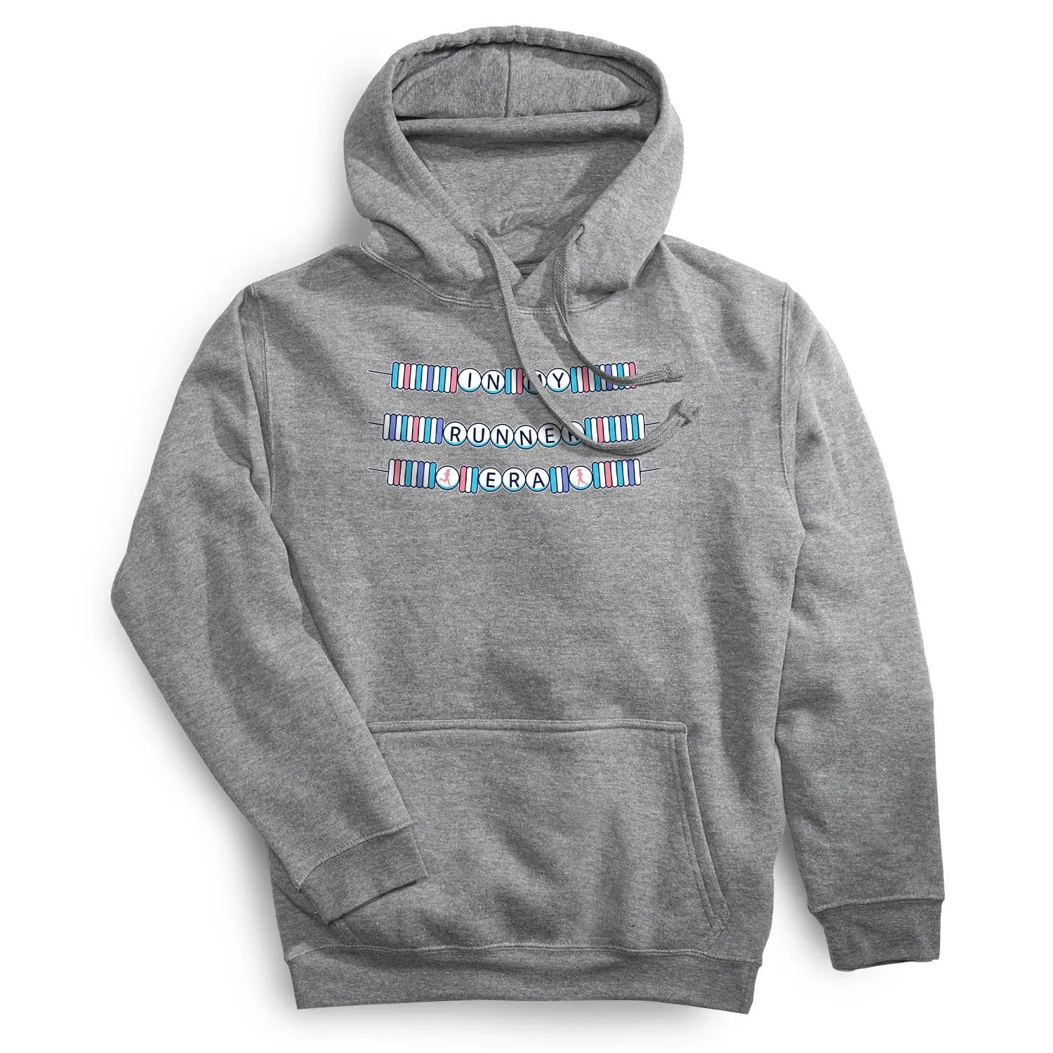 Statement Fleece Hoodie - In My Runner Era Carnival Look