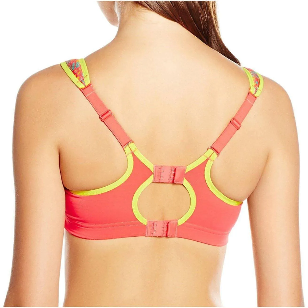 Durable structure Athletic Shock Absorber Active Multi Womens Sports Bra - Multi