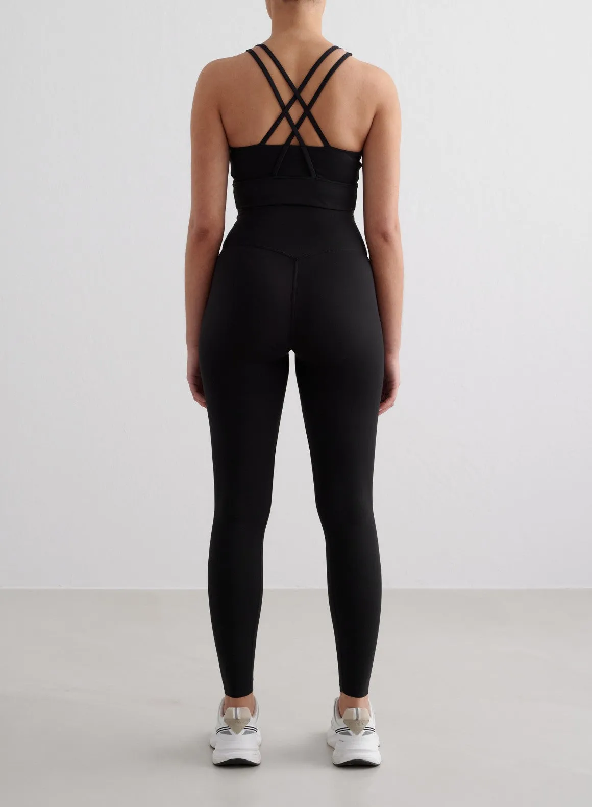 Black Sense Sports Bra Smooth Support