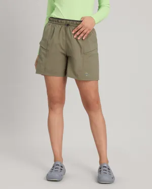 Women's EVRY-Where 5" Shorts - Beech WrinkleResistantClothing