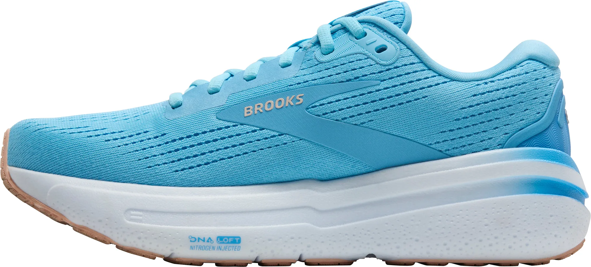 Brooks Ghost Max 2 Womens Running Shoes - Blue Volleyball