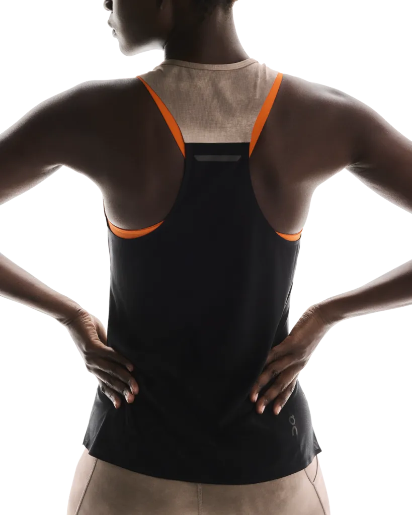 Women's Performance Tank AOP Cinder Odor Control Technology Chafe Resistant Fabric