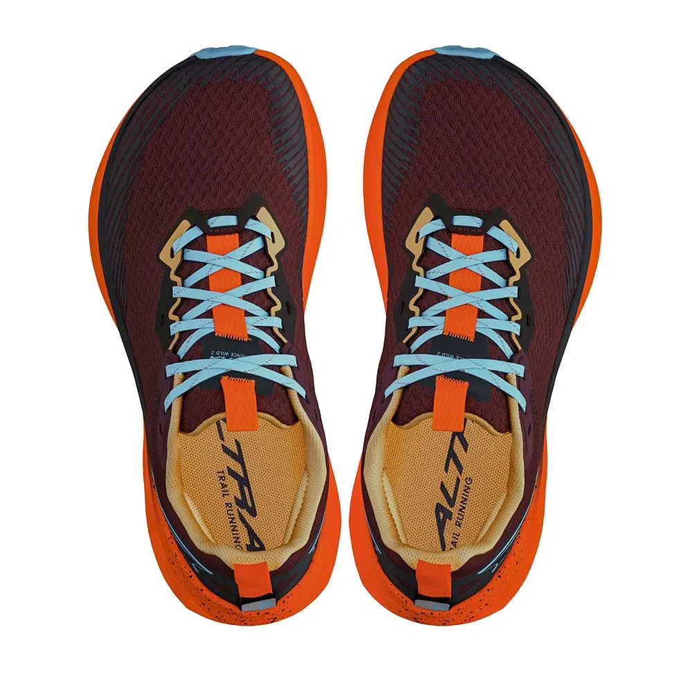 Women's Experience Wild 2 Trail Running Shoe - Maroon - Regular (B) Smooth Heel Transition