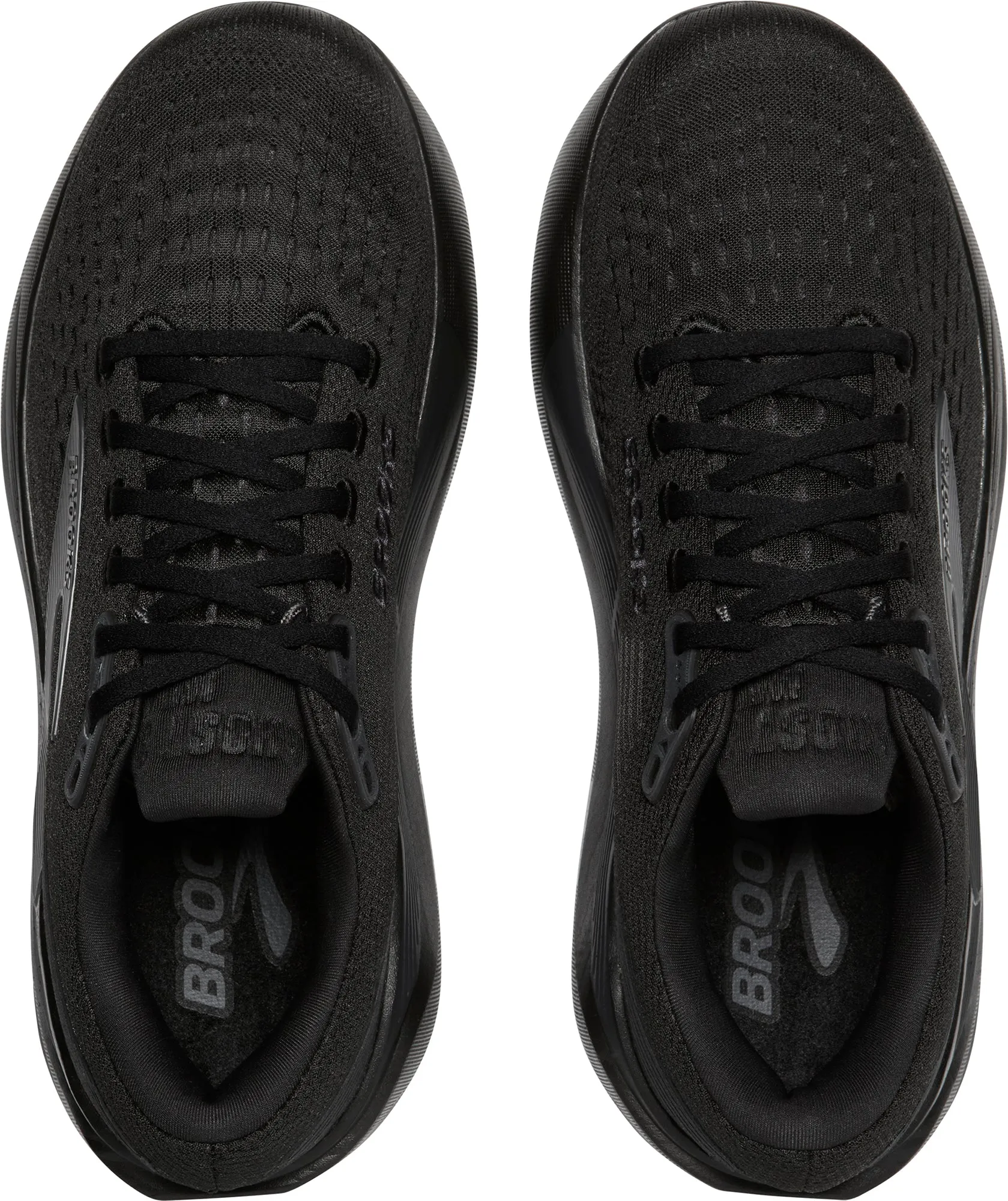 Anti - odor Brooks Ghost Max 3 WIDE FIT (2E) Mens Running Shoes - Black