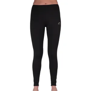 Active Lifestyle Hiking Trail Soft Wear More Mile Power Womens Long Running Tights - Black