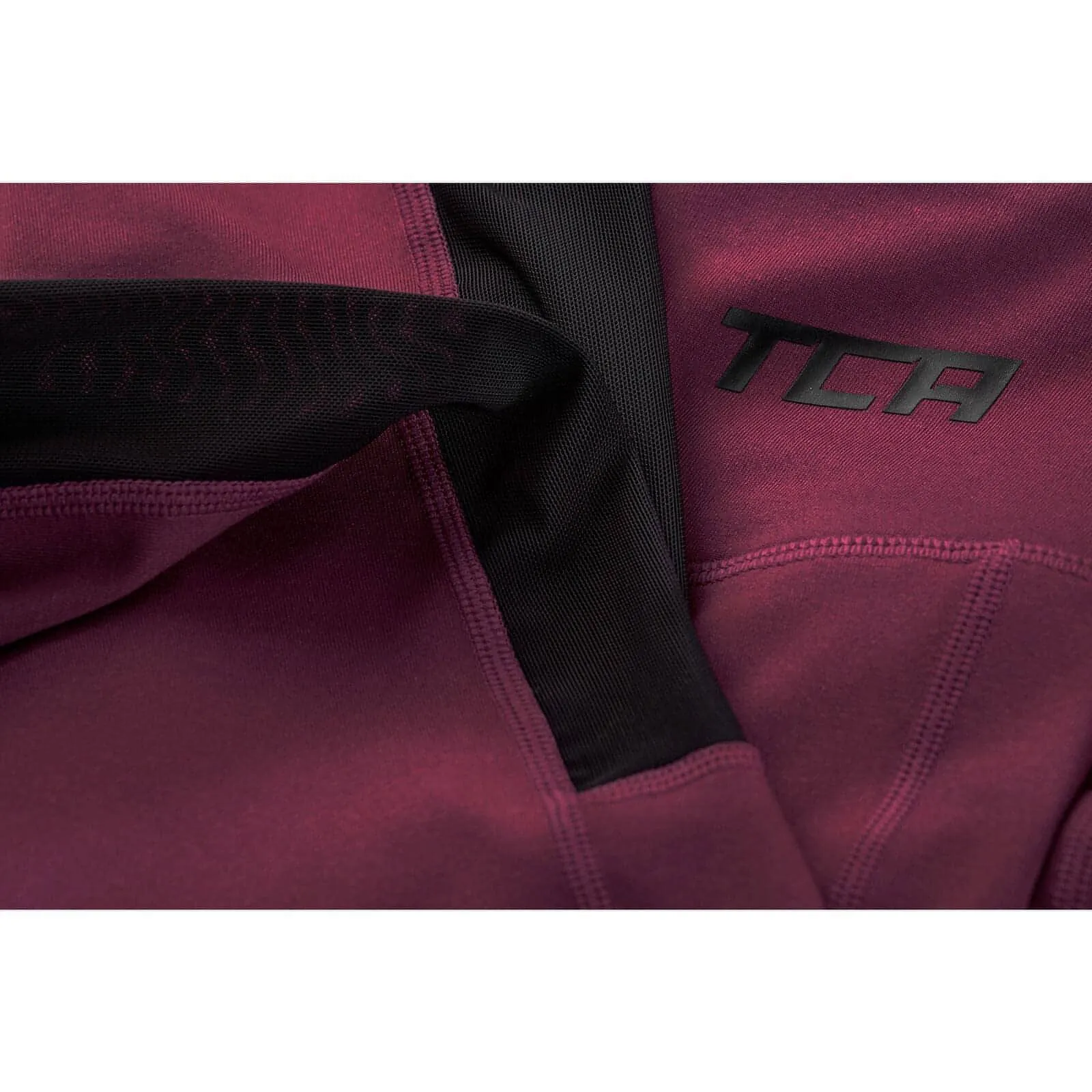 Unisex Style Travel Outfit TCA Pro Performance MeshLuxe Womens Long Running Tights - Pink