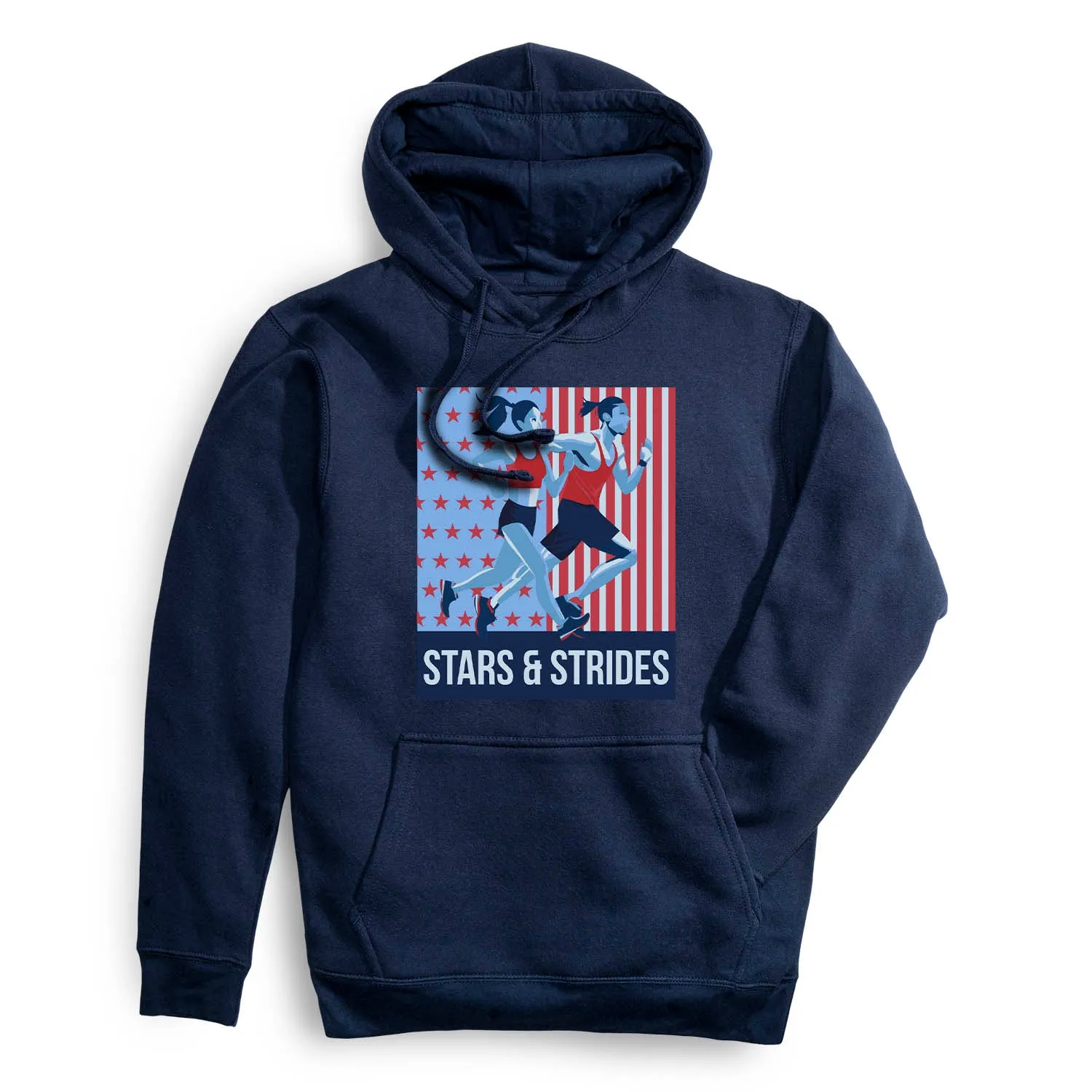 Statement Fleece Hoodie - Stars and Strides Light Layer AirflowOptimized