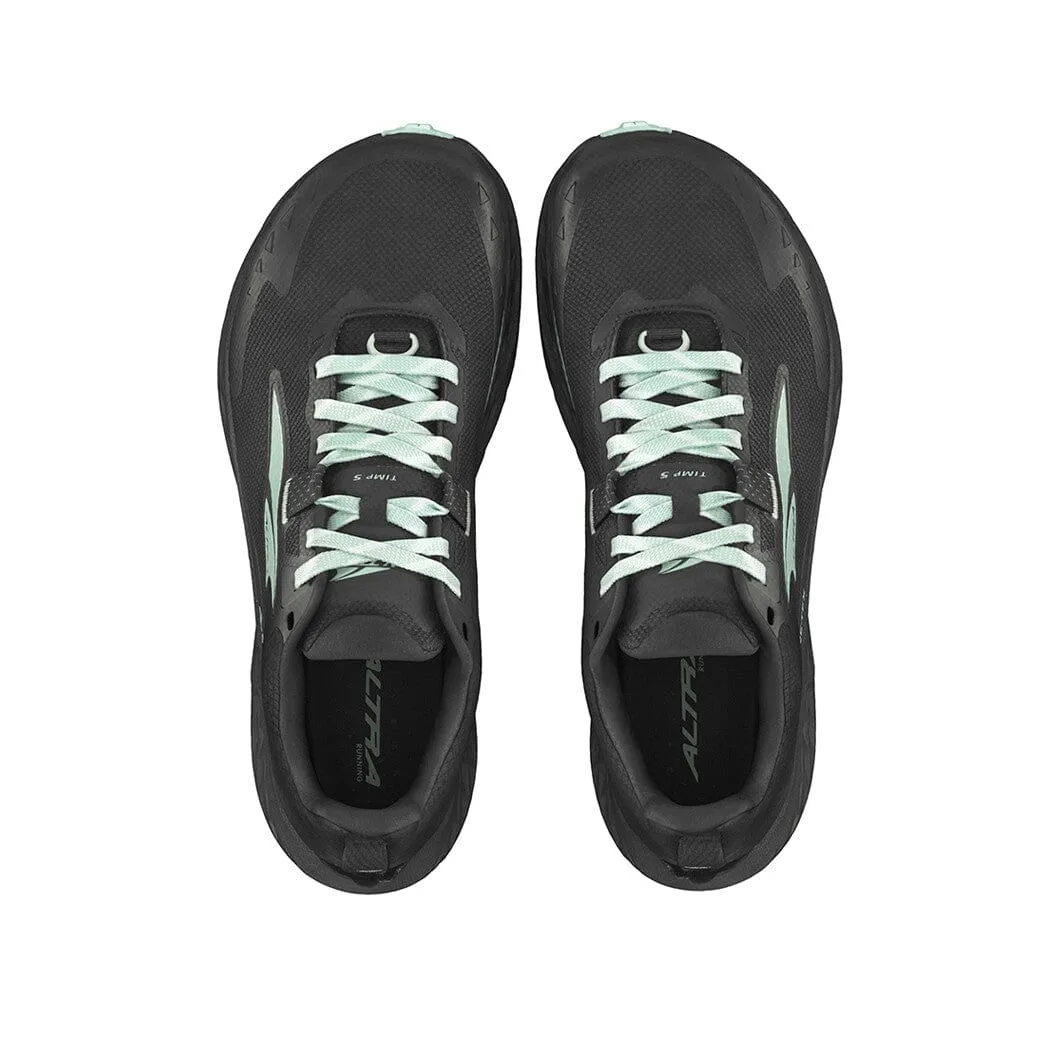 men trail sneakers Reinforced Toe Guard Altra Timp 5 GTX Women's Trail Running Shoes in Black AW24