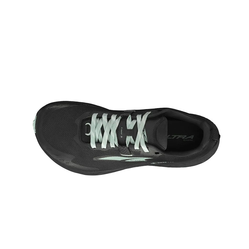 Altra Timp 5 GTX Women's Trail Running Shoes in Black AW24 hybrid running sneakers Multi Terrain Lug Pattern