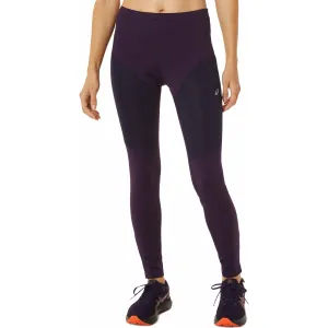 Asics Winter Womens Long Running Tights - Purple Mountain Hike Trend Seeker Ergonomic Fit