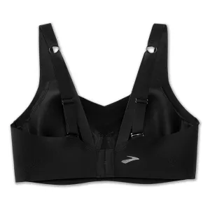 Body-Shaping Fit Non-Slip Fabric Women's Underwire Sports Bra - Black