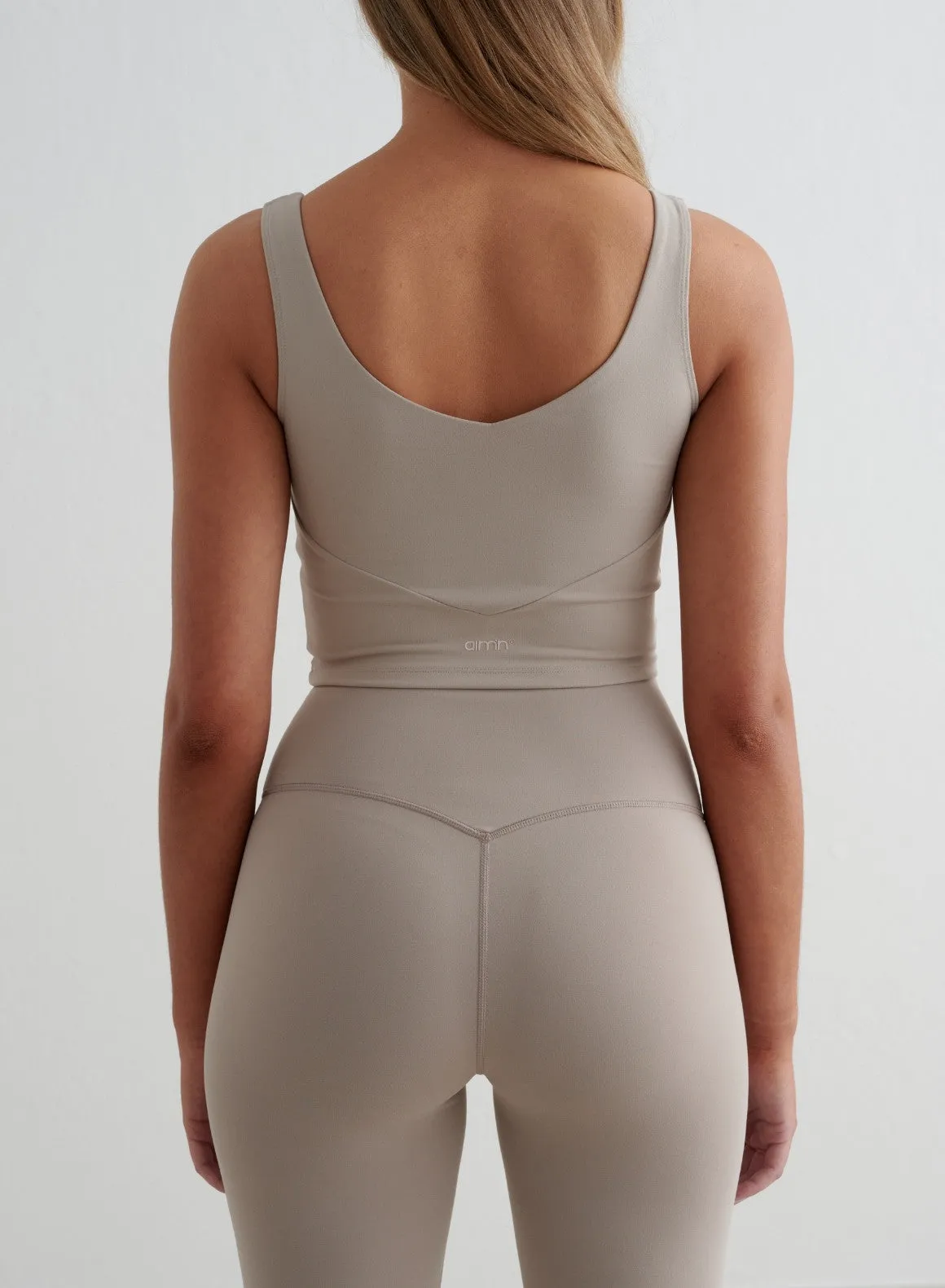 Dark Clay Sense Bralette Abrasion Resistant Texture