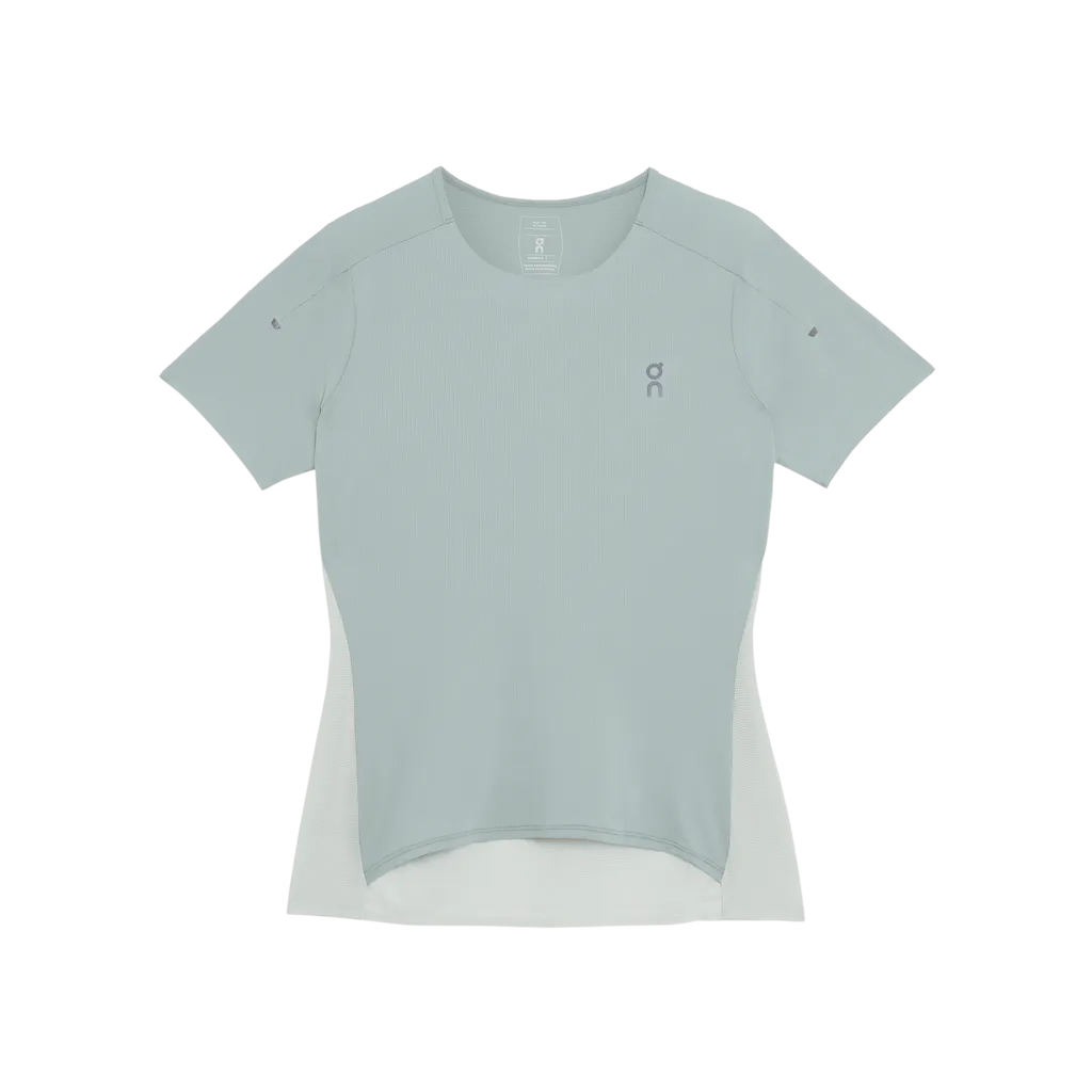 On Running Performance - Tee (Womens) - Cobble/Glacier Timeless Comfort