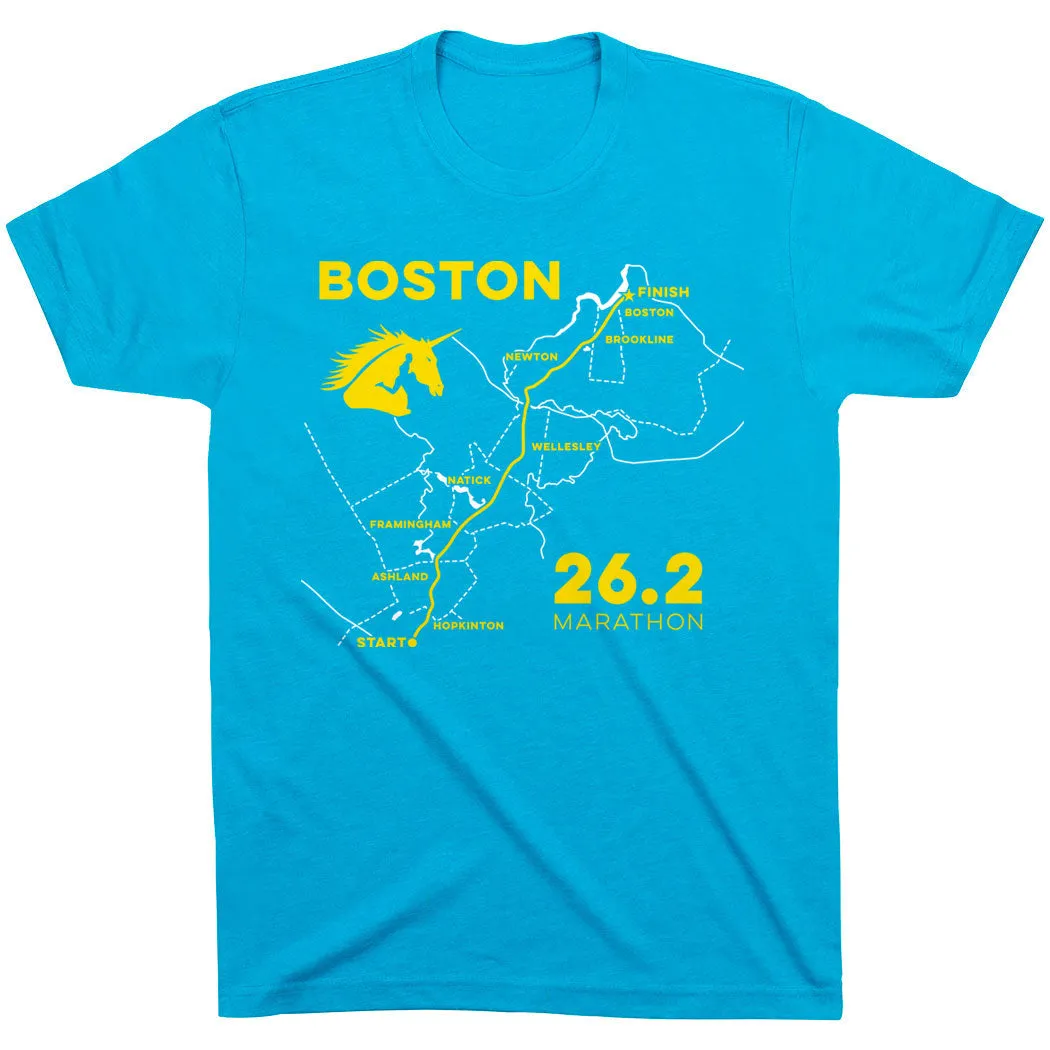 Layering Must-Have Running Short Sleeve T-Shirt - Boston Route