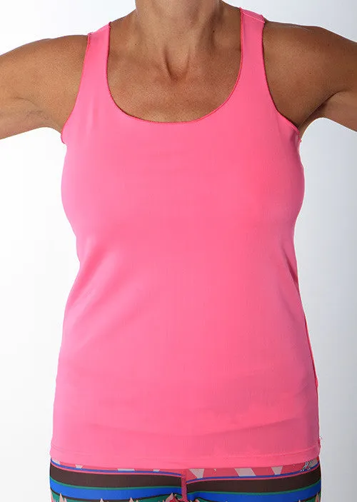 Compact Forest use Bubblegum Performance Racerback Sport Tank