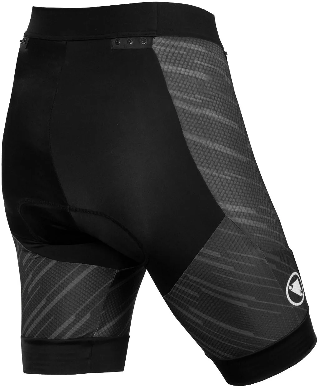 Endura SingleTrack Liner Womens Cycling Shorts - Black Wide Waistband Support Loose Fit Plus Size