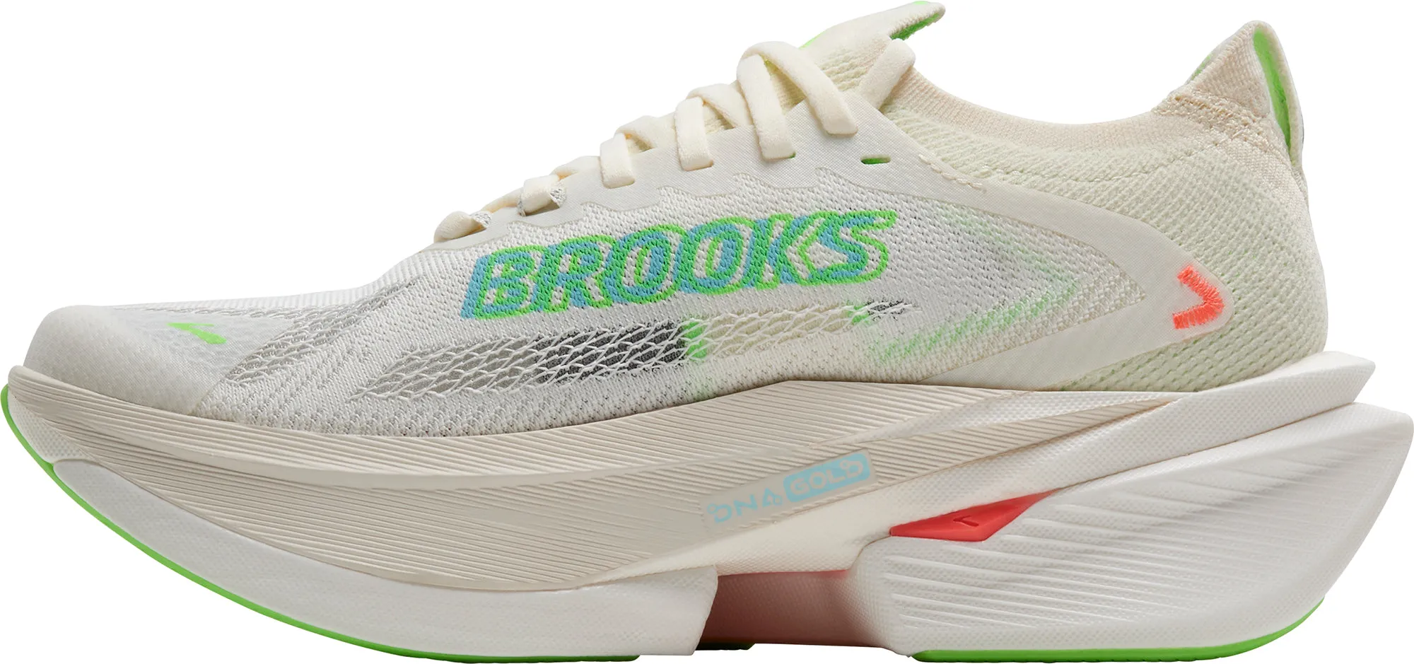Brooks Hyperion Max 3 Mens Running Shoes - Cream Reactive Propulsion