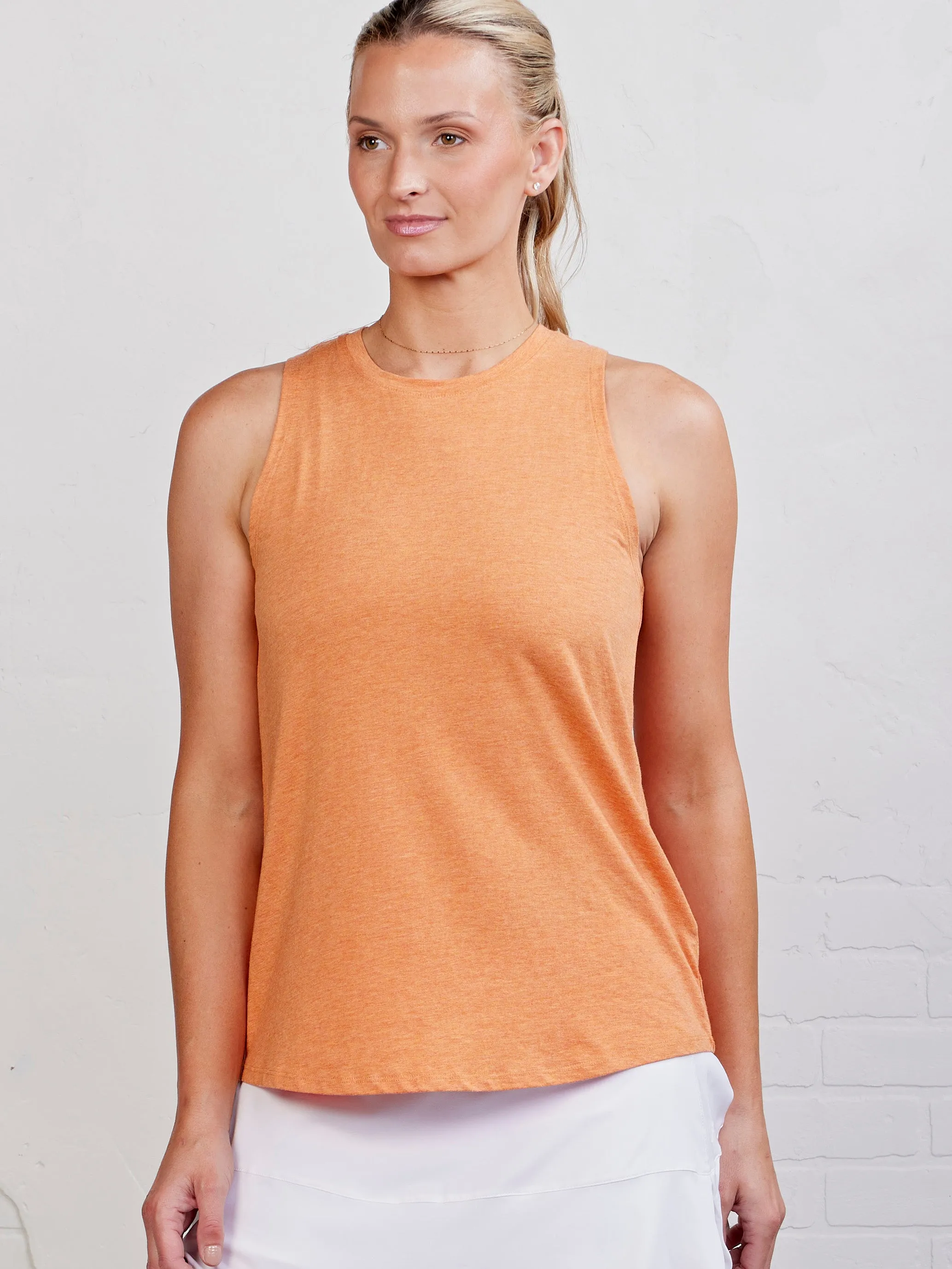 NOLA Tank 2.0 Cross Back Ventilation Design Reinforced Stitching