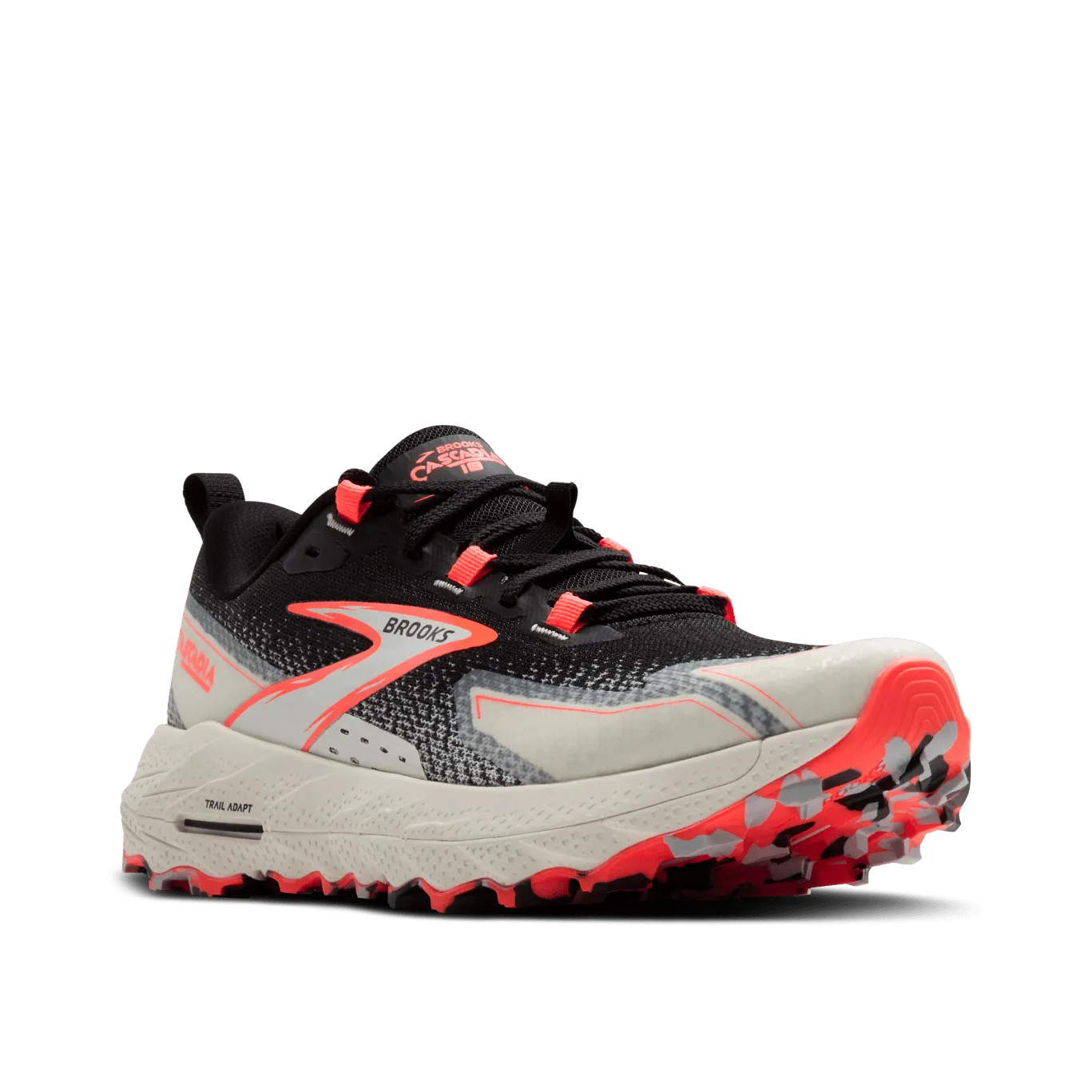 Brooks Cascadia 18 Womens Asymmetric Lacing System