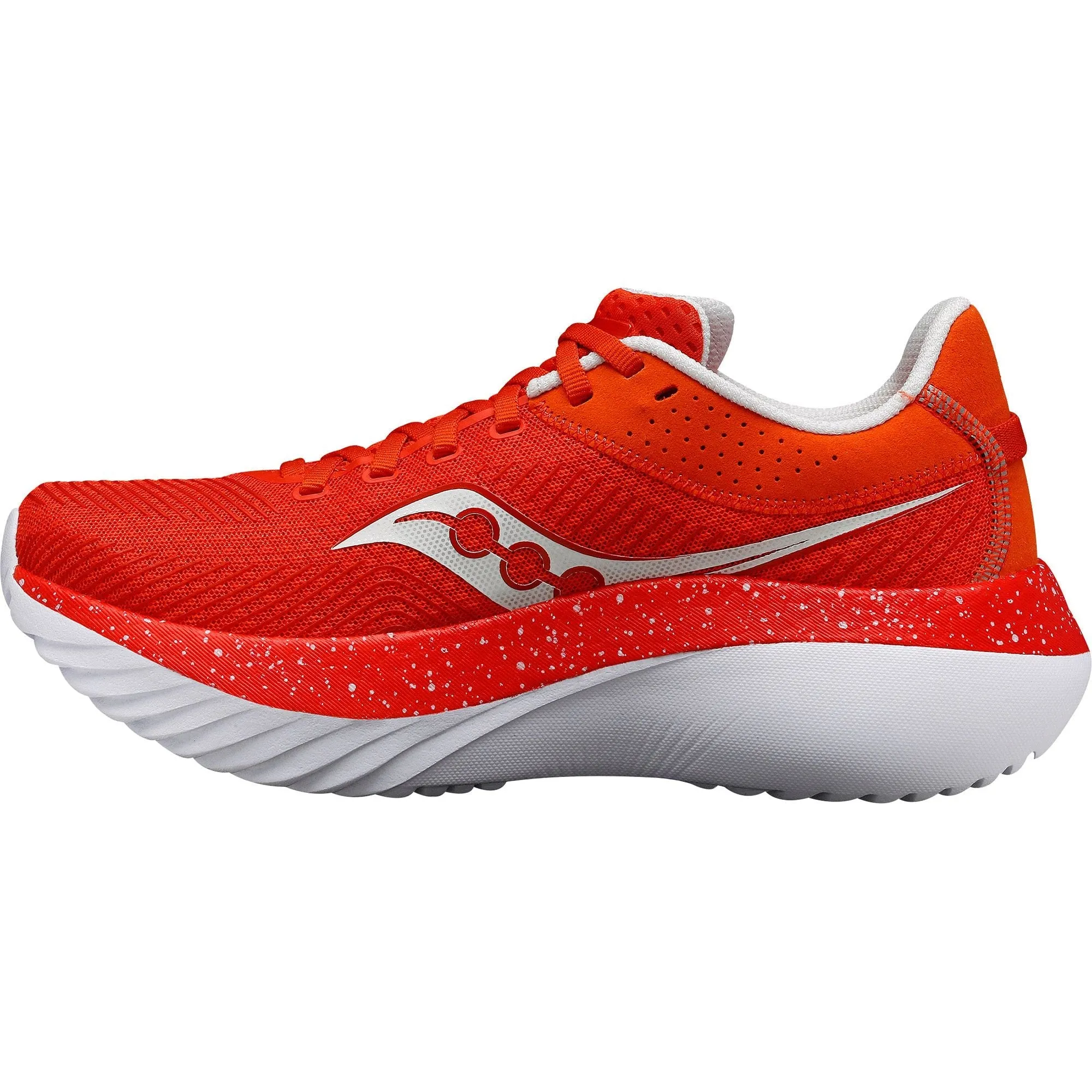 Comfort Linings Saucony Kinvara Pro Womens Running Shoes - Red