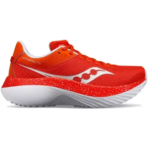 Odor Resistant Insole Ultra Lightweight Design Saucony Kinvara Pro Womens Running Shoes - Red