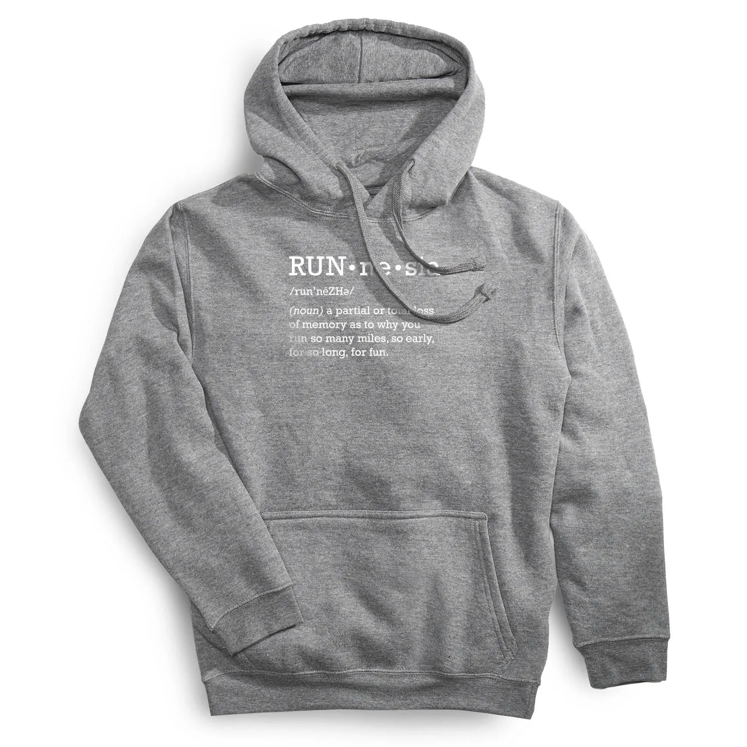 Statement Fleece Hoodie -  RUNnesia 4Way Stretch SoftenedEdges