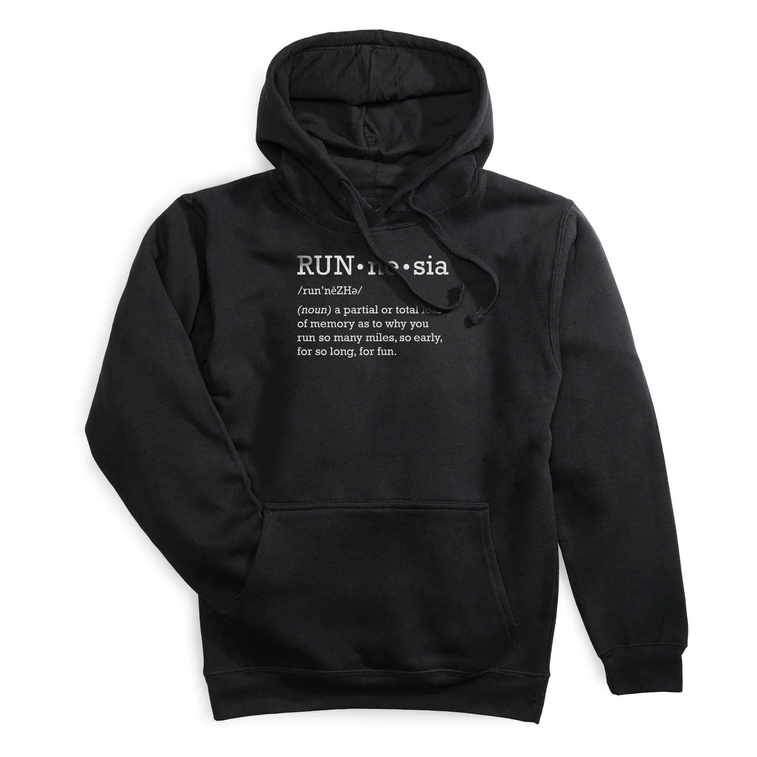 Statement Fleece Hoodie -  RUNnesia RecycledBlend