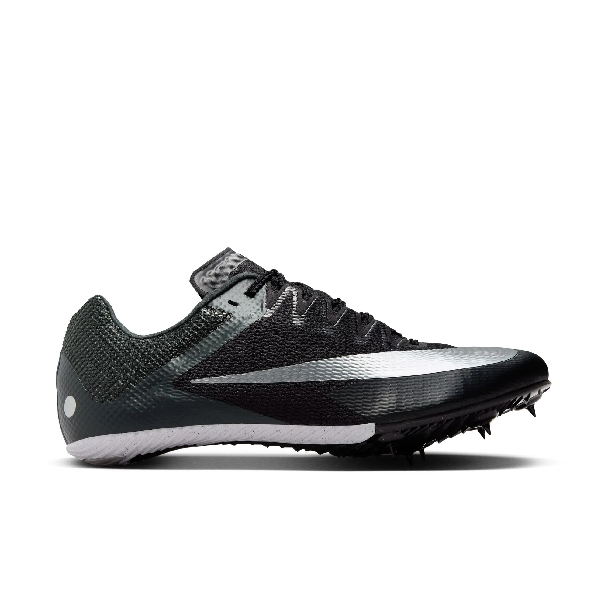 flat - footed running shoes Unisex Zoom Rival Sprint (001 - Black/Metallic Silver-Black)