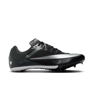 rubber outsole shoes Unisex Zoom Rival Sprint (001 - Black/Metallic Silver-Black)