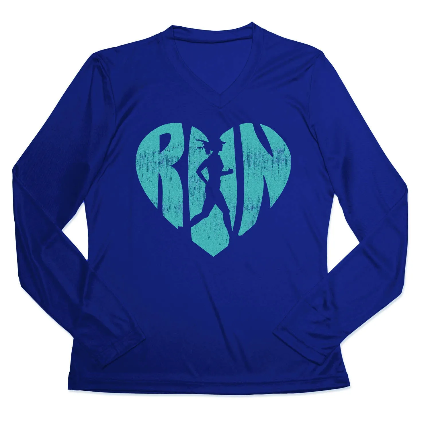 Streetwear attitude Women's Long Sleeve Tech Tee - Love The Run