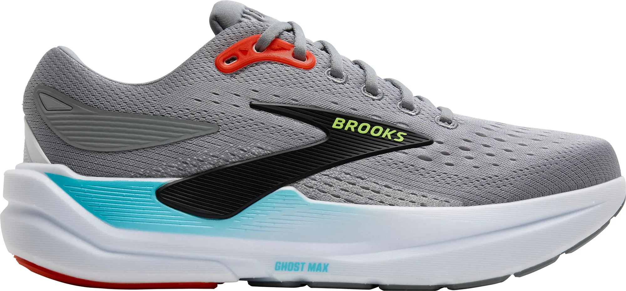 Distance Tracking high - performance - feature shoes Brooks Ghost Max 3 Mens Running Shoes - Grey