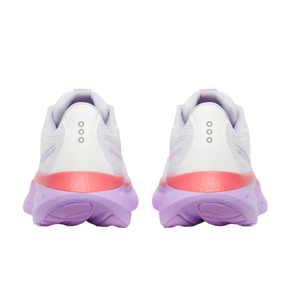 Saucony Women's Ride 18 Running Shoes in White/Coral - Online Exclusive formal - looking running shoes