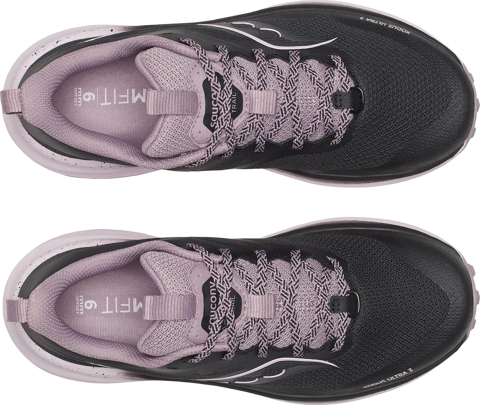 Beginner - runner Saucony Xodus Ultra 3 Womens Trail Running Shoes - Black