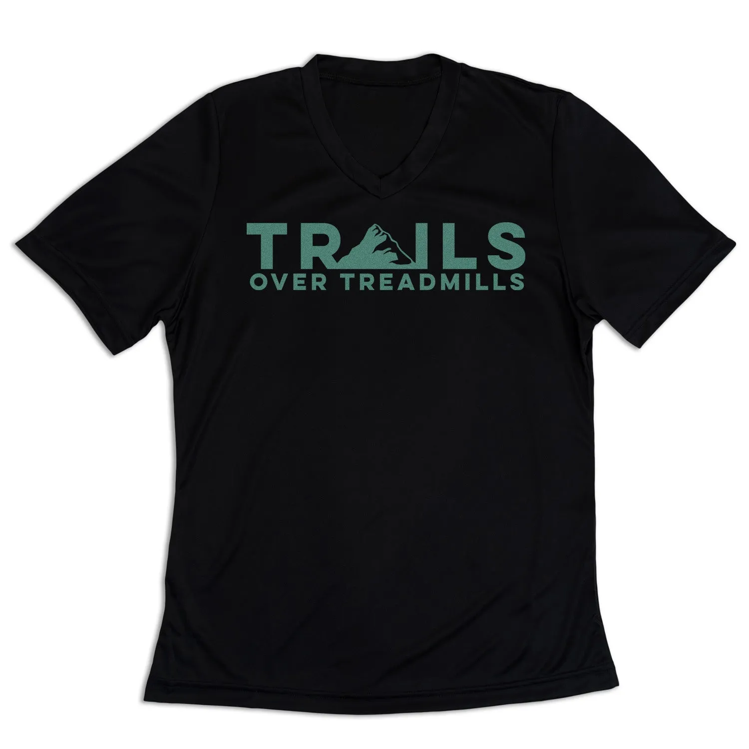 Women's Short Sleeve Tech Tee - Trails Over Treadmills Active Wear