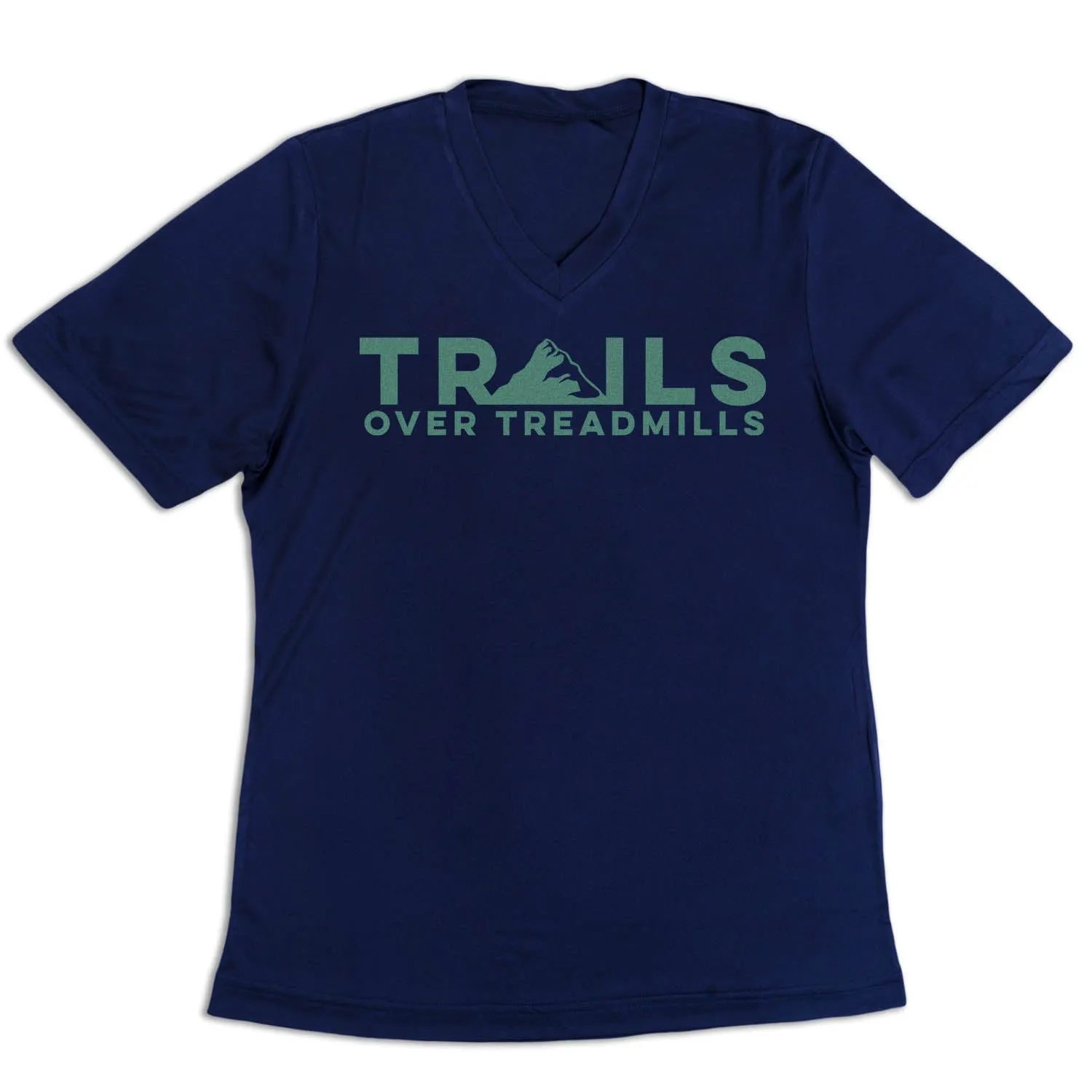 Seam Free Edging Essential Fit Women's Short Sleeve Tech Tee - Trails Over Treadmills