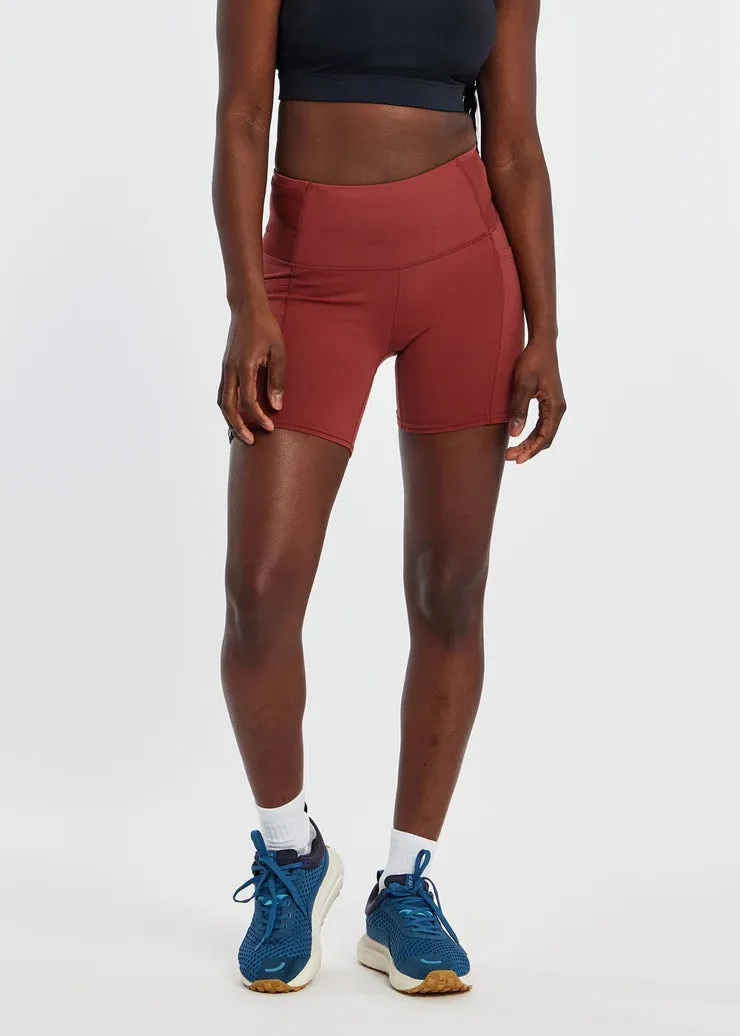 Cycling shorts One-of-a-kind Oiselle | Pocket Jogger Short | Women's | Redwood