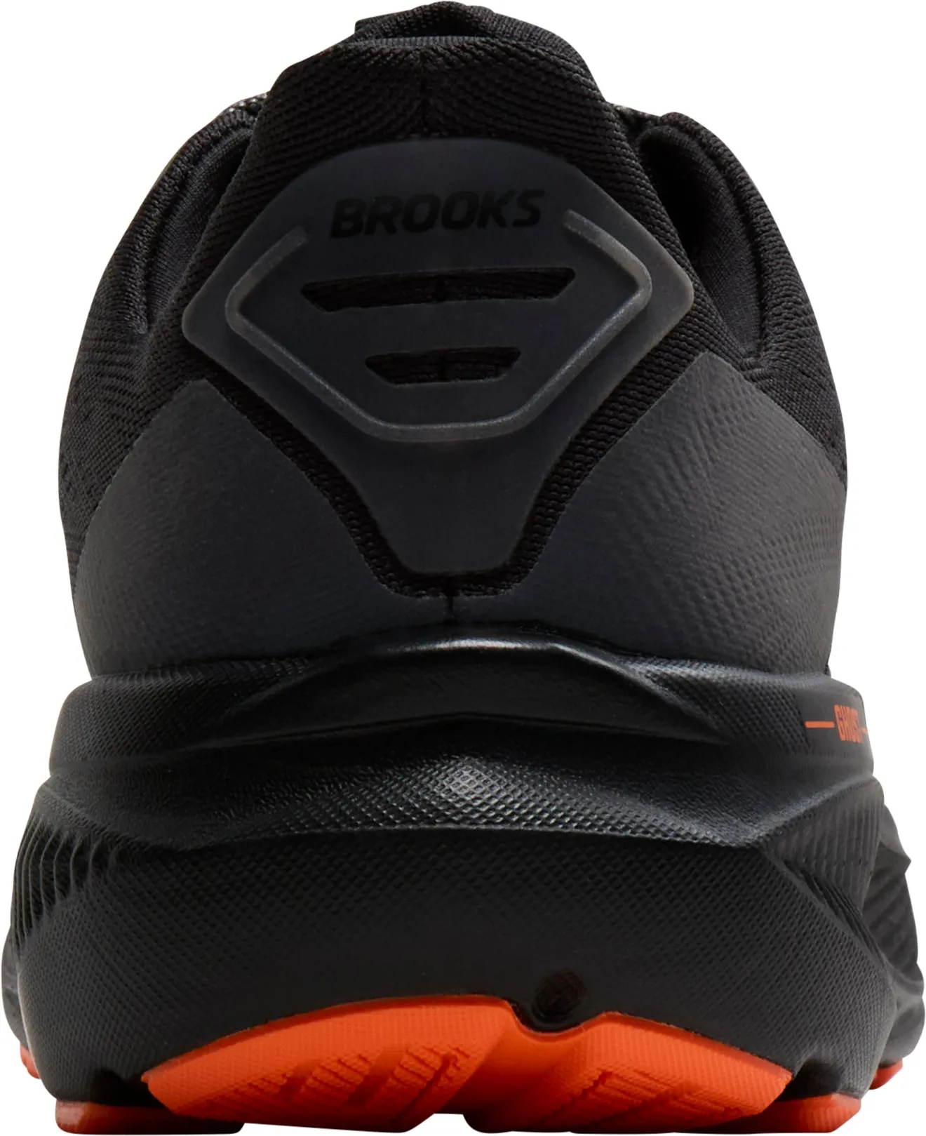 Brooks Ghost 17 Mens Running Shoes - Black running in a frozen lake area shoes Bounce Back Cushioning