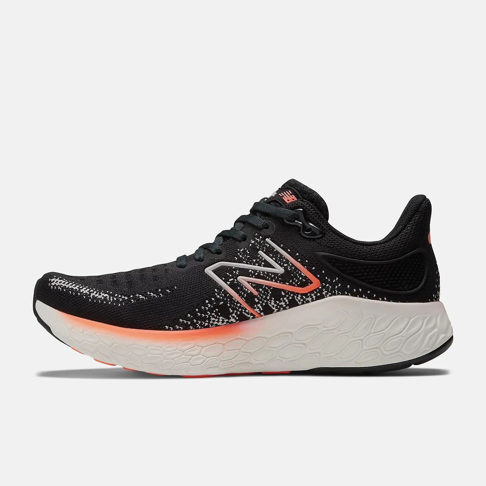 New Balance Women's Fresh Foam X 1080v12 (Black/Coral) 5K Run shoe width