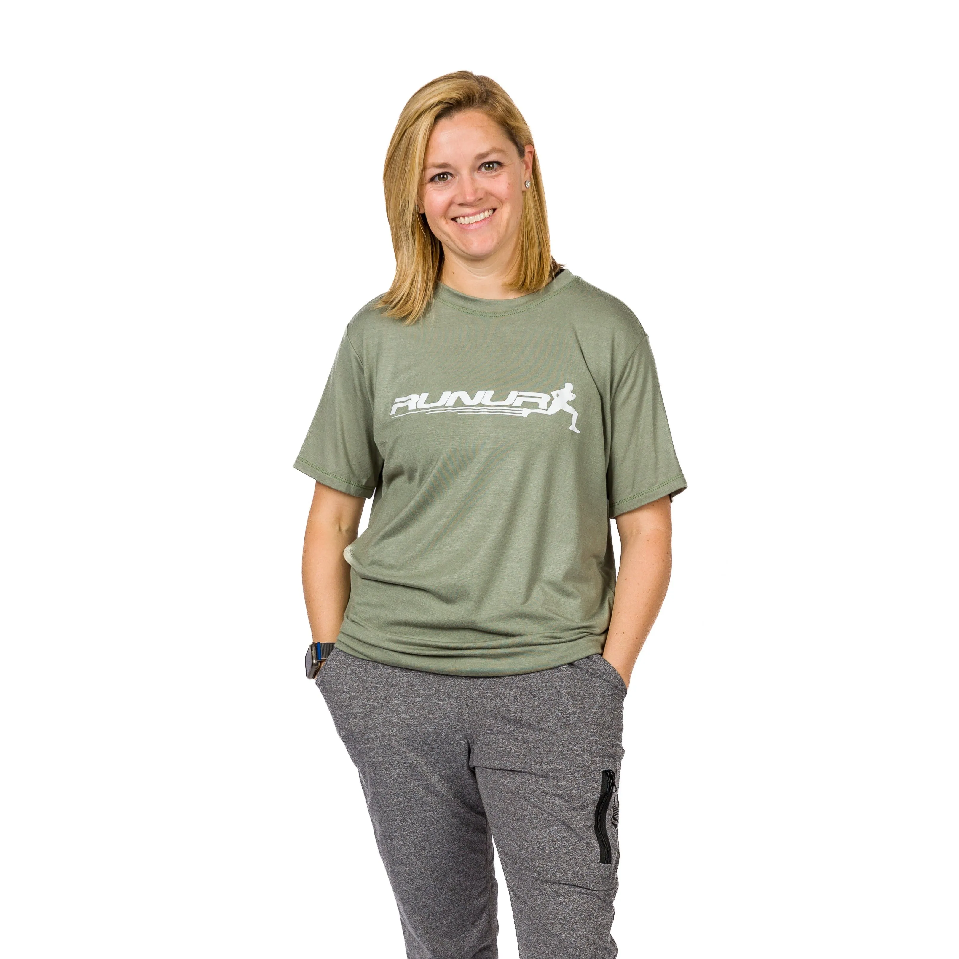 Comfortable And Versatile SHORT SLEEVE TEE - SAGE GREEN - THE RECOVERY
