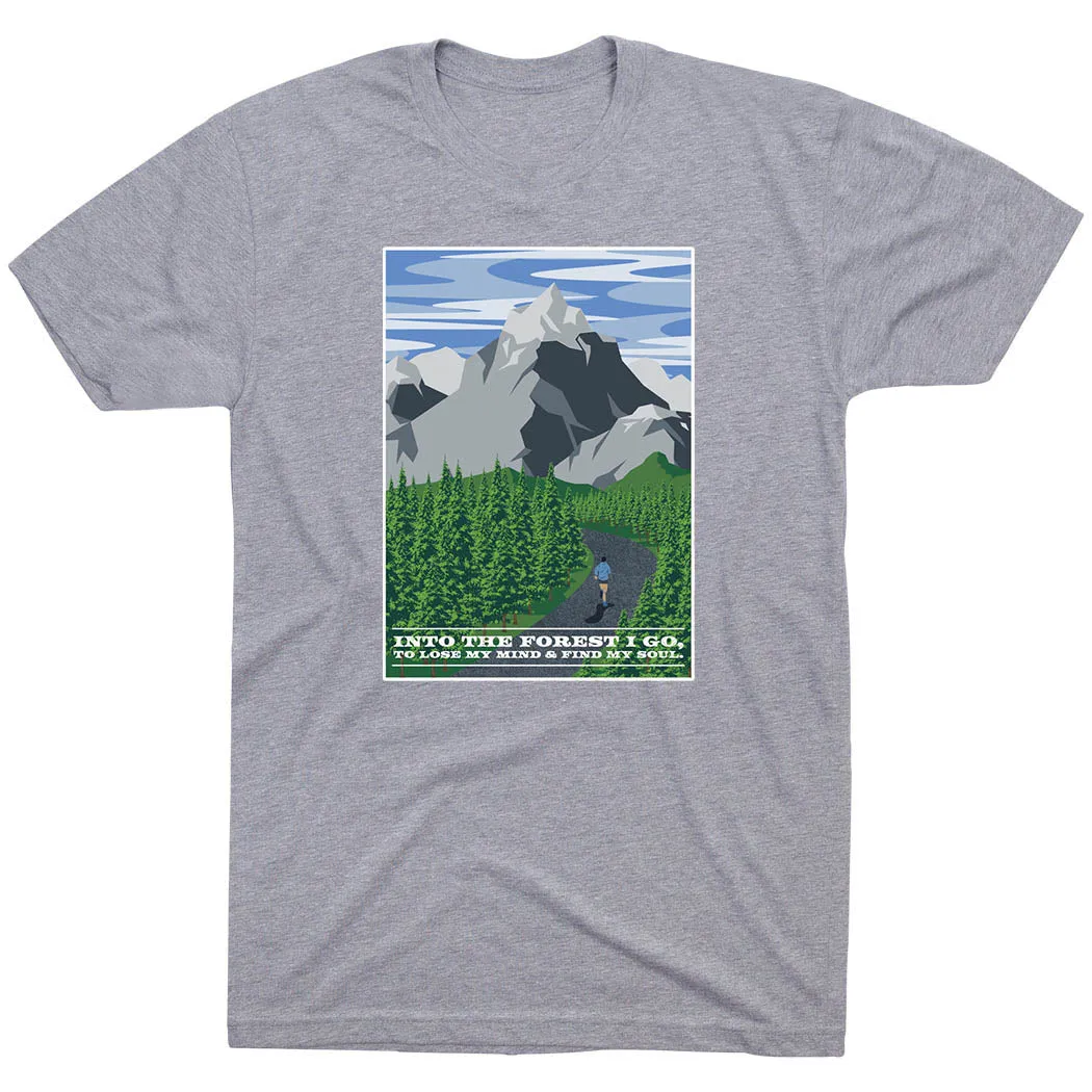 Running Short Sleeve T-Shirt - Into the Forest Modern Layering